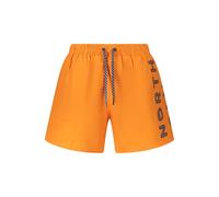North Sails Mens Swim Trunks Logo Print - Orange Nylon - Size Small