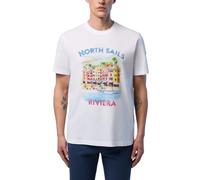 NORTH SAILS - Men's T-shirt with Riviera logo print