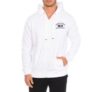 North Sails Mens Zip-up hoodie 902299TR0 man - White - Size Medium