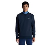 NORTH SAILS Round Neck Sweatshirt W/Logo Men's Tracksuit Top, Navy Blue, XXL