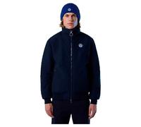 NORTH SAILS Sailor Men's Recycled Nylon Jacket - Slim Fit and Fastening with Zip, blue navy, M