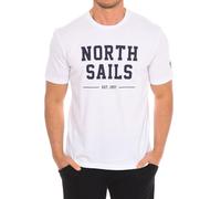 North Sails Mens Est 1997 White T-Shirt Cotton - Size Medium