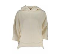 North Sails Womens Casual Short Sleeve Hoodie - Ivory Cotton - Size X-Small