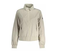North Sails Women's Classic Bomber Jacket Beige - Gray - L