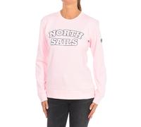 North Sails Womens long-sleeved crew-neck sweatshirt 9024210 - Pink - Size Small
