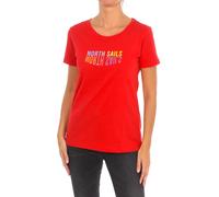 North Sails Womens Short sleeve t-shirt 9024290 women - Red - Size X-Large