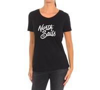 North Sails Womens Short sleeve t-shirt 9024300 women - Black - Size Large