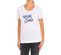 North Sails Womens Short sleeve t-shirt 9024300 women - White - Size Large