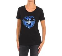North Sails Womens short sleeve t-shirt 9024340 - Black - Size X-Large