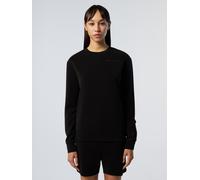 North Sails Womens Sweatshirt Crew-neck modal - Black Elastane - Size Medium