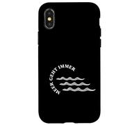 North Sea Holiday Sylt Fehmarn Sea Goes Always Case for iPhone X/XS
