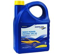 North Sea Lubricants® Wave Power Racing Fully Synthetic Car Motor Gasoline Petrol Diesel Engine Oil 5W/50 5W-50 4L 4 Litre - Made In Holland