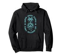 North Shore Aloha Paradise Hawaii Vintage Style Pullover Hoodie