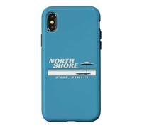 North Shore Hawaii Accent/North Shore Oahu HI Case for iPhone X/XS