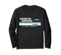 North Shore Hawaii Accent/North Shore Oahu HI Long Sleeve T-Shirt