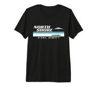 North Shore Hawaii Accent/North Shore Oahu HI Premium T-Shirt