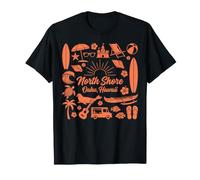 North Shore Hawaii Beach Vacation Coastal Life T-Shirt
