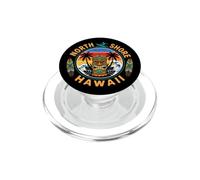 North Shore Hawaii Surf Tiki Tropical Island Retro PopSockets PopGrip for MagSafe
