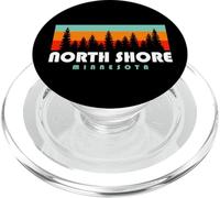 North Shore Minnesota Lake Superior Duluth MN PopSockets PopGrip for MagSafe