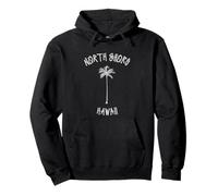 North Shore Palm Tree Hawaii Graffiti Style Pullover Hoodie
