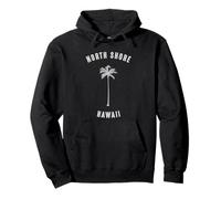 North Shore Solo Palm Tree Hawaii Pullover Hoodie