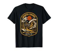 North Shore Surfing The 7 Mile Miracle Vintage Mens Beach Li T-Shirt
