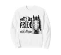 North Side We Are Built Different Vintage Colt Design Sweatshirt