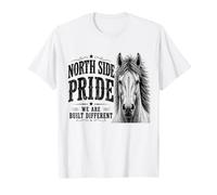 North Side We are Built Different Vintage Colt Design T-Shirt