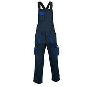 NORTH SKIN Bib and Brace Overalls Lightweight Dungarees Coveralls Knee Pad Multi Pocket Trousers Mens Womens Sleeveless Tools Holder (Navy Blue, XL)