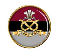 North Staffordshire Regiment, British Army Pin Badge