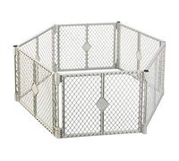 North State IND 8666 Grey 6 Panel Play Gate