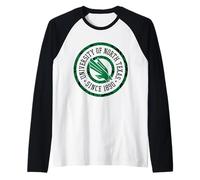 North Texas Mean Green | NCAA University of Merch | 1709EL07 Raglan Baseball Tee
