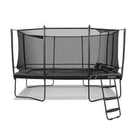 North Trampoline Legend Premium Outdoor Trampoline with Safety Net & Ladder | Outdoor Garden Trampoline, Adjustable Bounce, Heavy-Duty Frame, Weather-Resistant, Tool-Free Assembly, For Kids & Family
