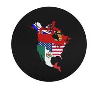 North U.S.A Historic Flag Map Funny Wooden Picture Puzzle for Adults Challenge Intellectual Game Animal Shaped Pieces Jigsaw