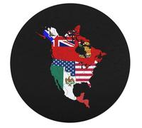 North U.S.A Historic Flag Map Funny Wooden Picture Puzzle for Adults Challenge Intellectual Game Animal Shaped Pieces Jigsaw