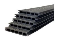 North Valley Composites 3D Birch Grey Fence & Gate Boards - Pack Of 5