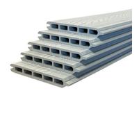 North Valley Composites Pack Of 5 3D Sage Green Fence & Gate Boards