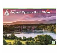 North Wales A4 Calendar 2026, Wall Calendars, Month To View, Travel, Gift