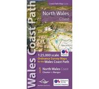 North Wales Coast Path Map : 1:25,000 scale Ordnance Survey mapping for the Wales Coast Path