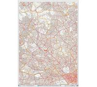 North West London - NW - Postcode Wall Map - Paper