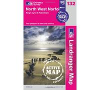 North West Norfolk, King's Lynn & Fakenham: 132 (OS Landranger Active Map)