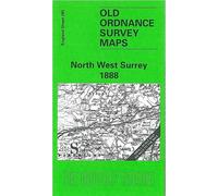 North West Surrey 1888: One Inch Map 285 (Old Ordnance Survey Maps of England & Wales)