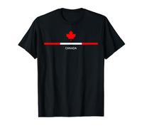 North Woods EST Canadian Maple Leaf Stark & Free, New Canada Value Graphic T-Shirt