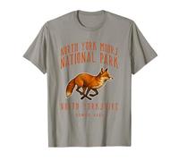 North York Moors National Park Fox Wildlife T-Shirt