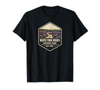 North York Moors National Park UK Hiking Camping T-Shirt