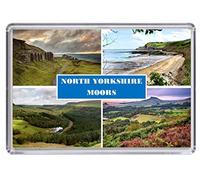 North Yorkshire Moors United Kingdom England Souvenir Acrylic Fridge Magnet (Standard: 70x45mm)