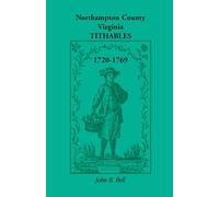 Northampton County, Virginia, Tithables, 1720-1769
