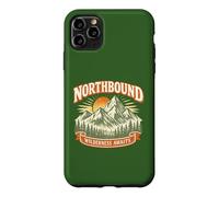 Northbound Wilderness Awaits Vintage Mountain Adventure Case for iPhone 11 Pro Max