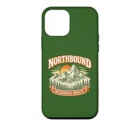 Northbound Wilderness Awaits Vintage Mountain Adventure Case for iPhone 12 mini