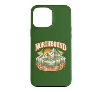 Northbound Wilderness Awaits Vintage Mountain Adventure Case for iPhone 13 Pro Max